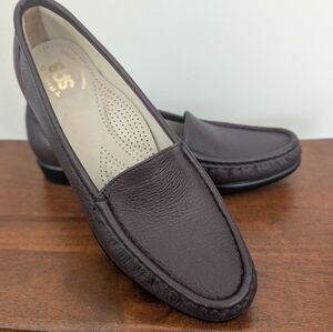 SAS Tripad Comfort Cognac Leather Loafers Women's 7.5